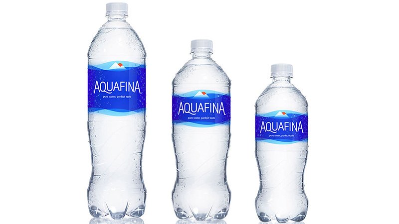 Phân biệt bằng các dòng sản phẩm của Aquafina